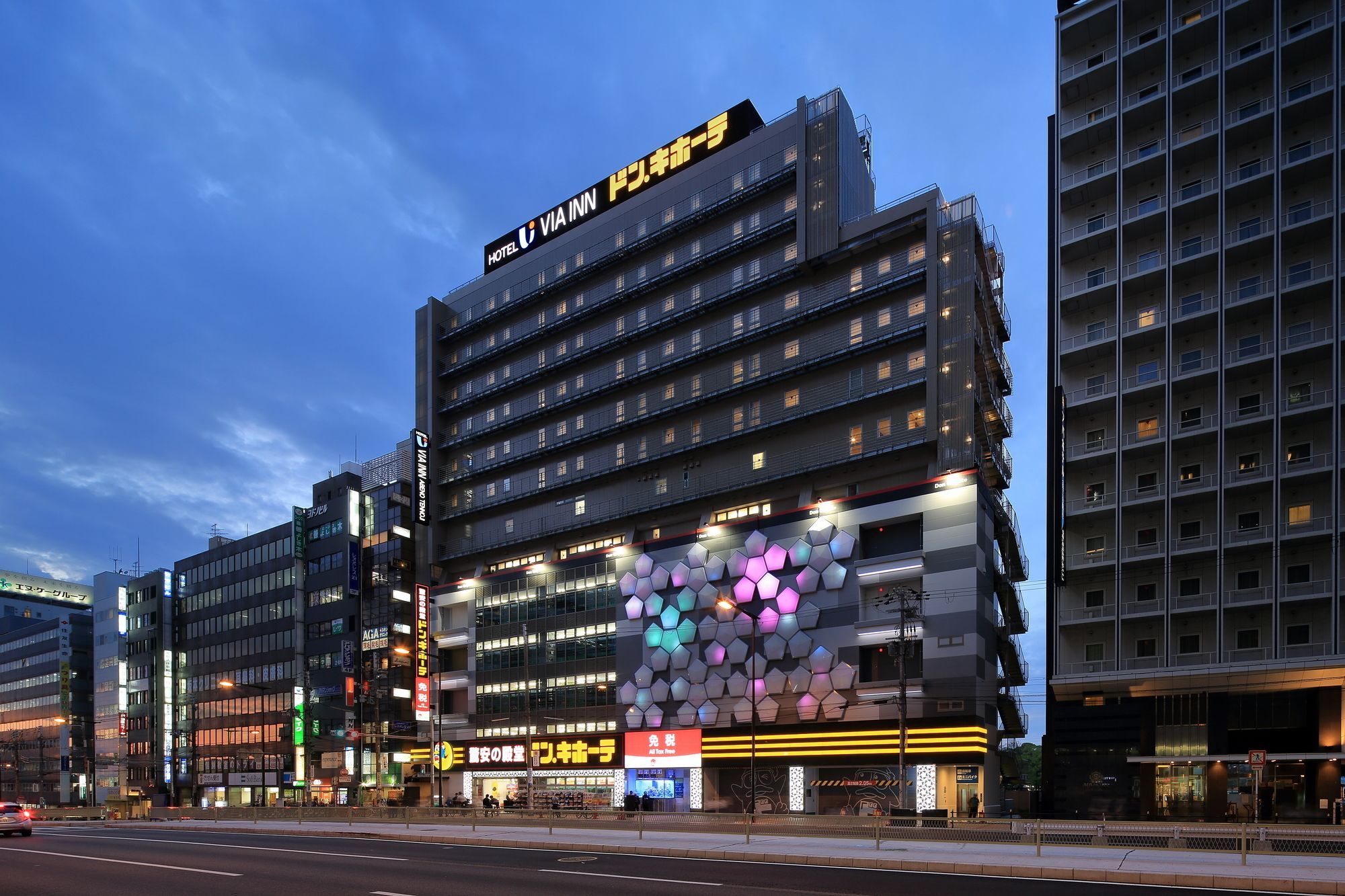 Via Inn Abeno Tennoji Осака Экстерьер фото